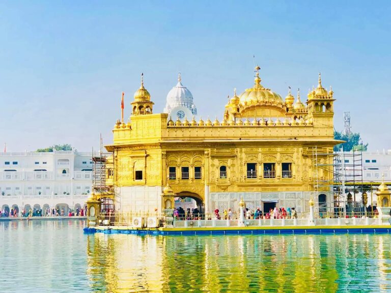 The Golden Temple reflected in the sacred pool, Amritsar