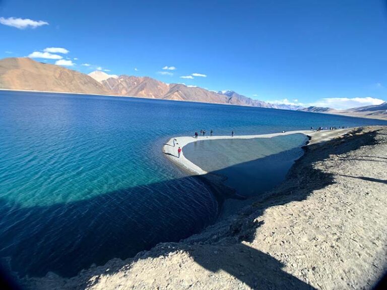 Pangong Lake in Leh-Ladakh
